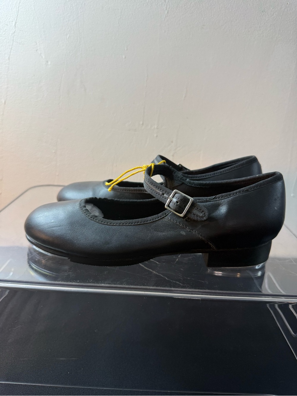 Capezio Black Mary Jane Tap Shoes with Buckle